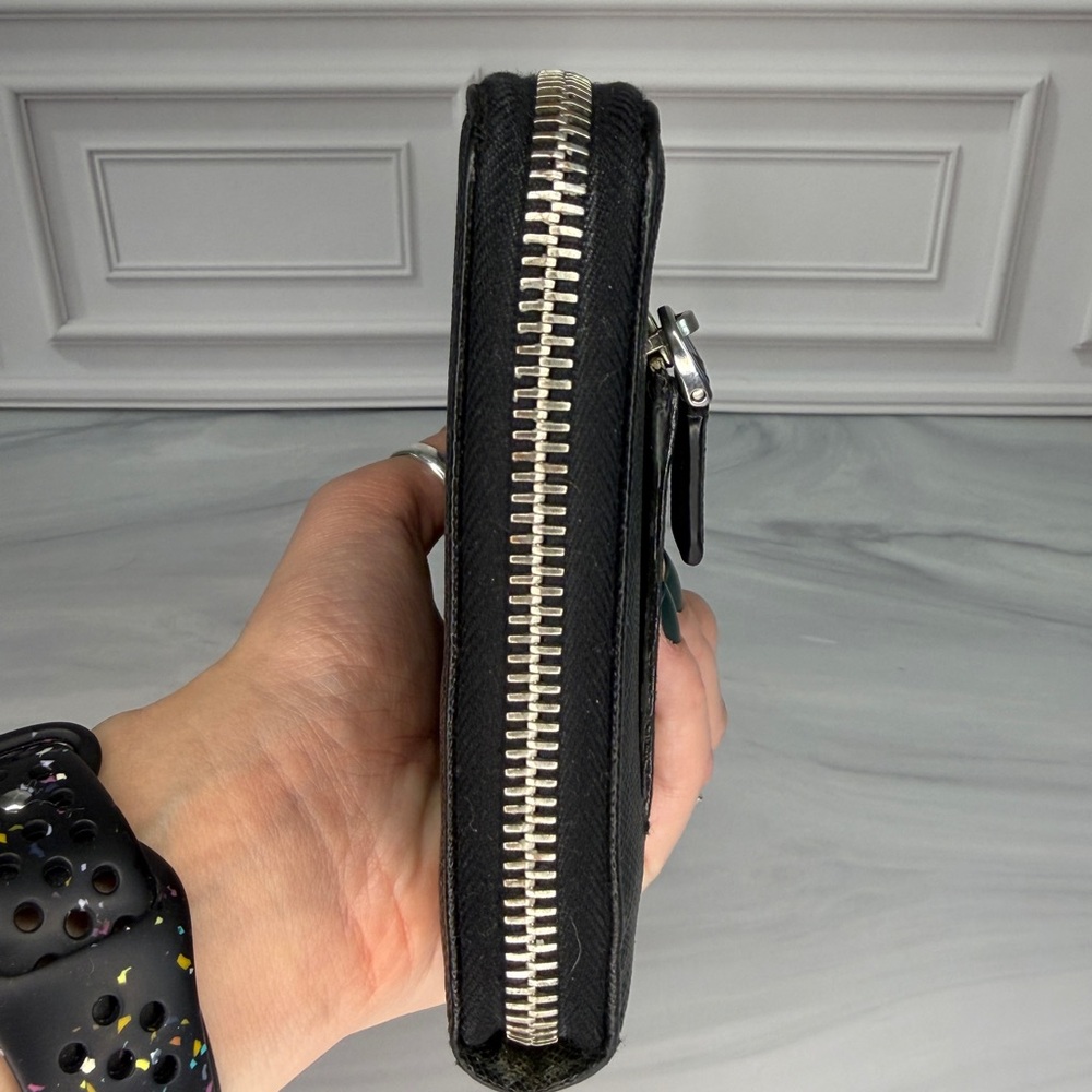 Prada Large Saffiano Leather Zip Around Travel Organizer Wallet | Full Set - Picture 3 of 11